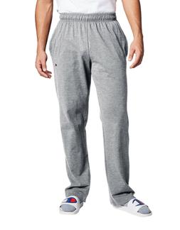 Champion Men's Authentic Open Bottom Jersey Pant, Large